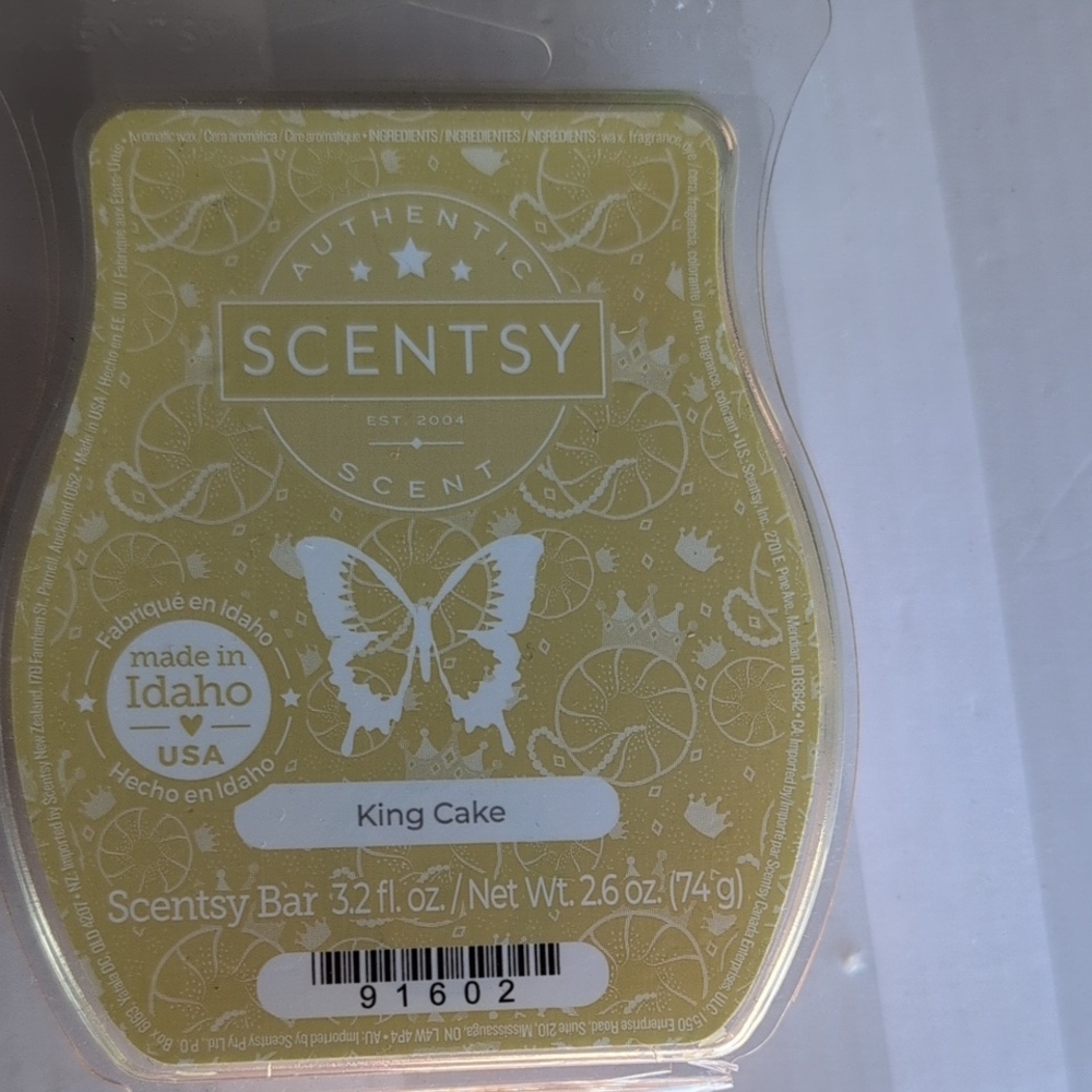 King Cake Scent Bar - Cheerful Yellow